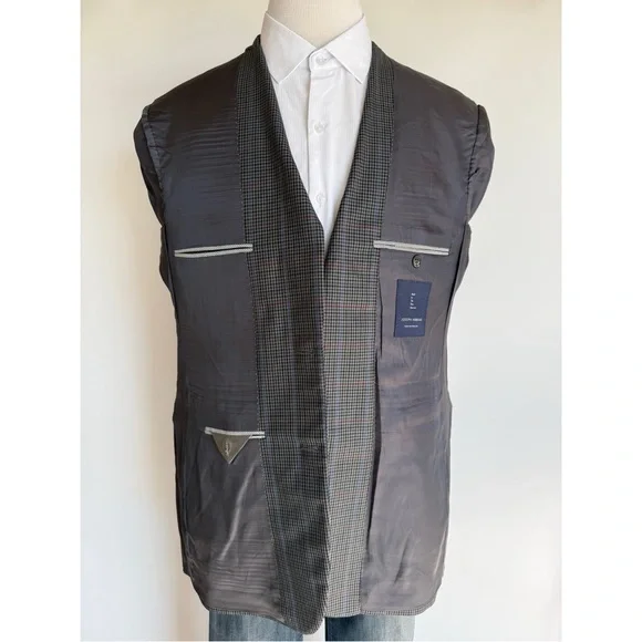 Joseph Abboud Sport Coat Blazer Men's Size‎ 42R Wool Plaid READ